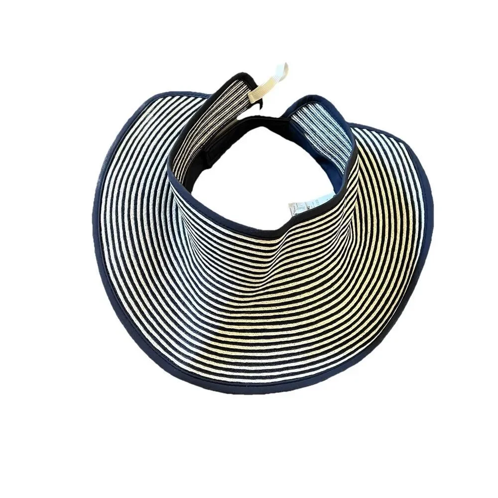 Columbia‎ Women's OS Blue White Global Adventure Packable Visor Sun Protection